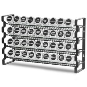 Spice Rack Organizer for Cabinet Kitchen Countertop Seasoning Organizer 23x16 in