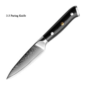 Cutlery Japanese Damascus steel knife kitchen knife fruit knife (Option: Fruit knife)