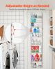 9-Tier Over the Door Pantry Organizer Hanging Storage Rack Adjustable Kitchen
